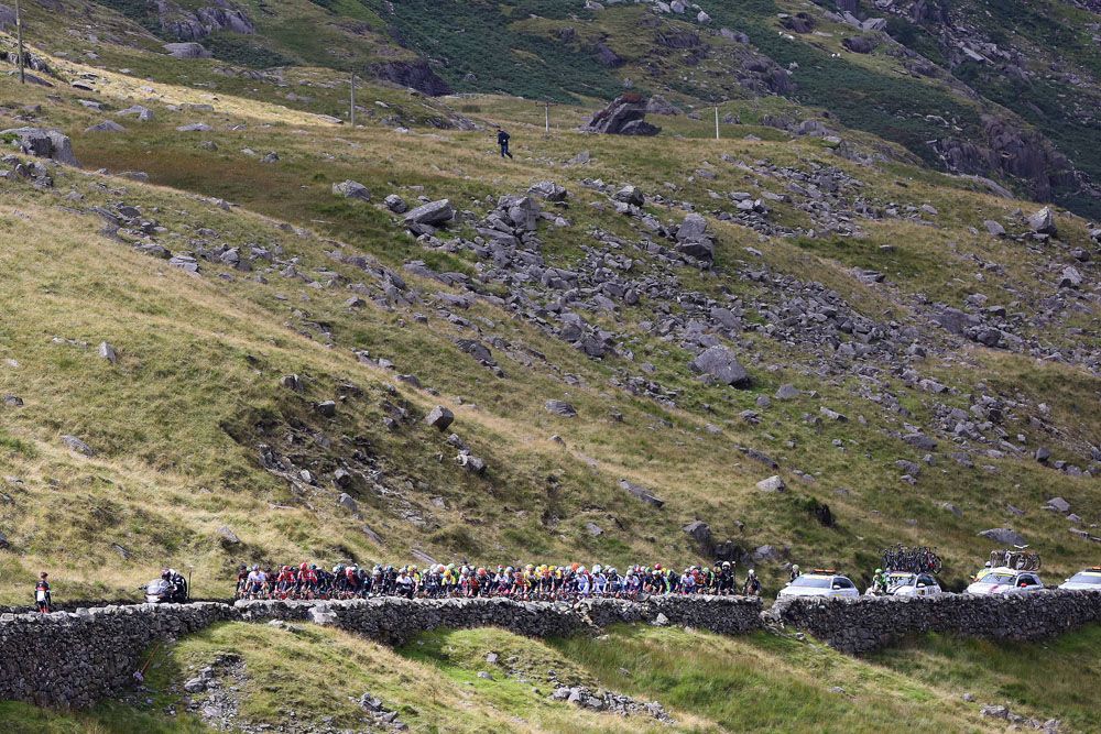 Landscape during stage 1 of Tour of Britain
