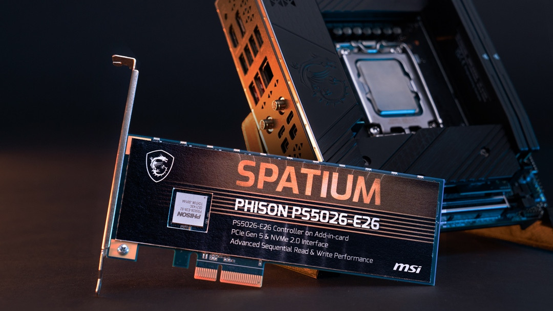 MSI teases a PCIe 5.0 SSD that's jaw-droppingly fast