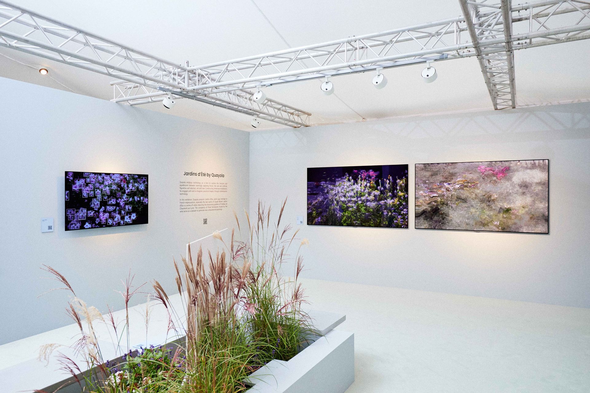 Des œuvres d'art Quayola x LG OLED exposées à la Frieze London 2023