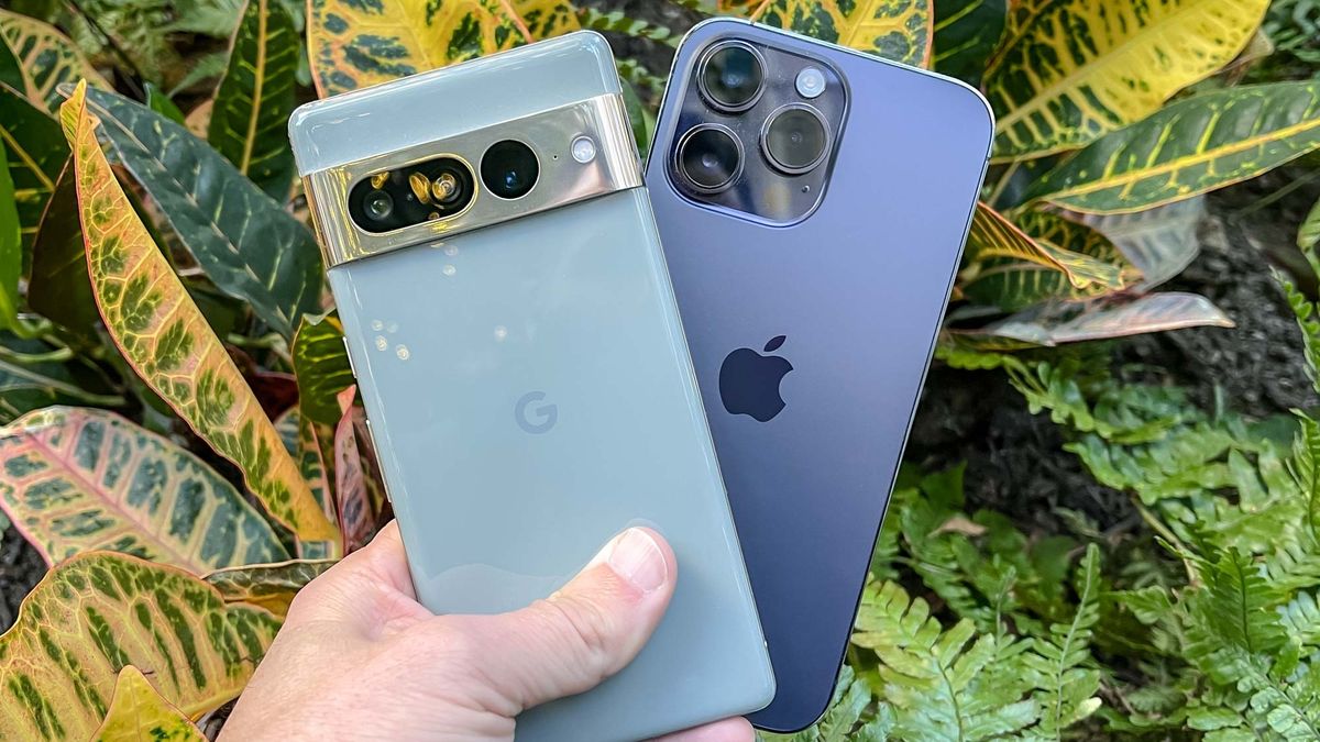 google pixel 7 pro camera vs iphone 14 pro