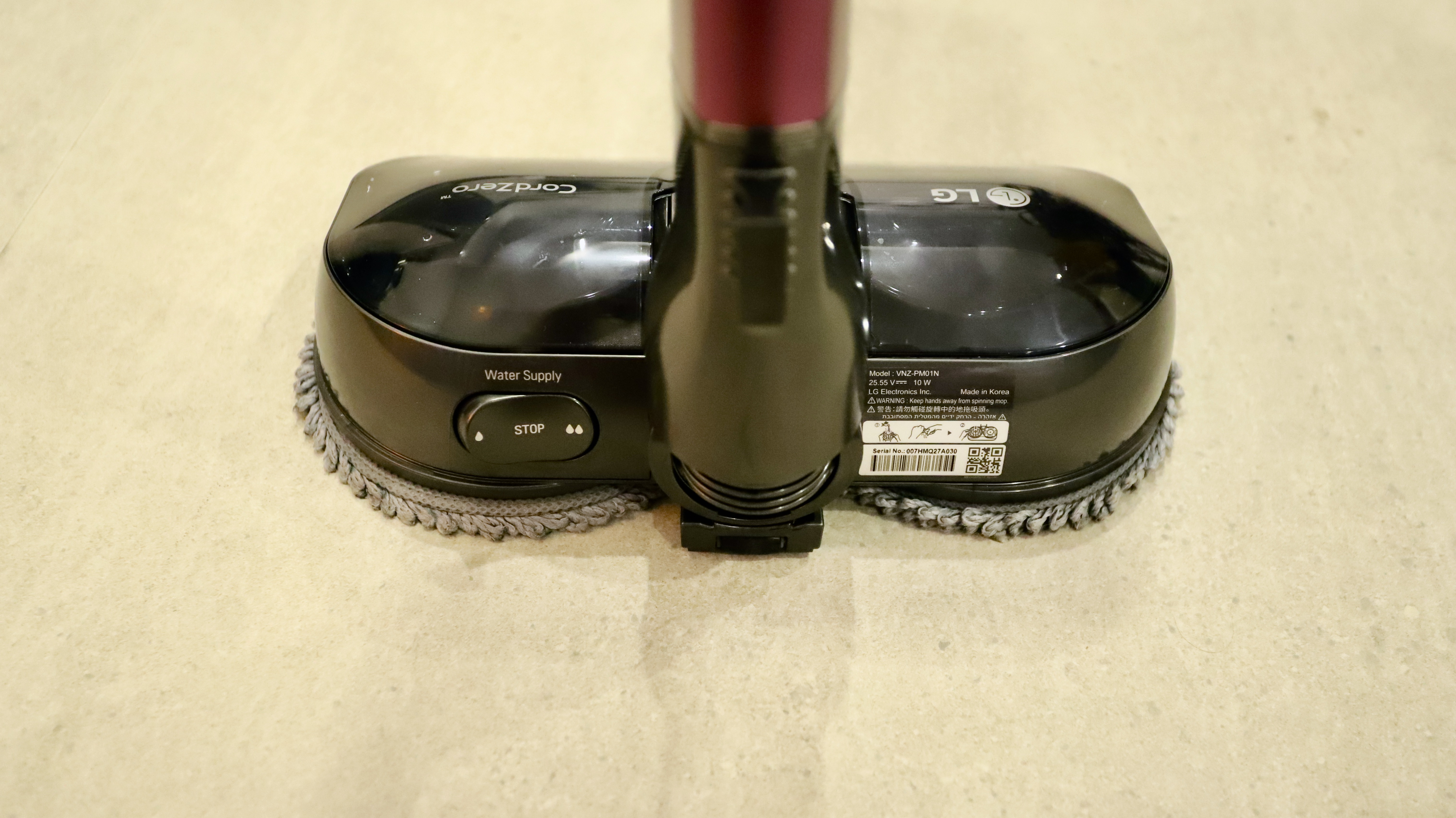 LG CordZero A9 Kompressor handstick vacuum mop