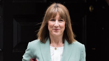 Britain's Chancellor of the Exchequer Rachel Reeves leaves 11 Downing Street