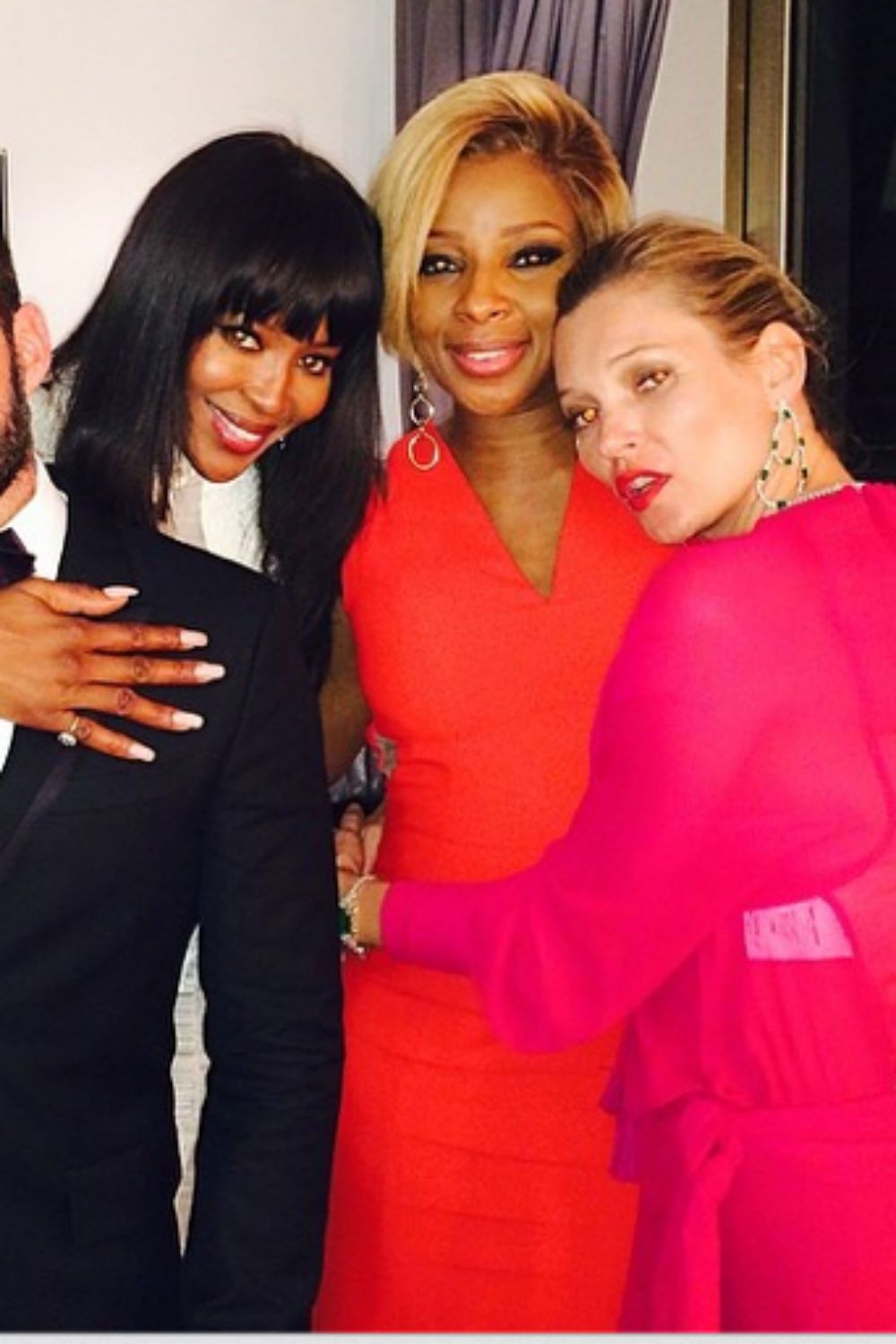 Kate Moss Naomi Campbell amfAR Inspiration Gala