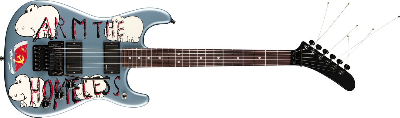 Fender Tom Morello Arm the Homeless guitar product shots