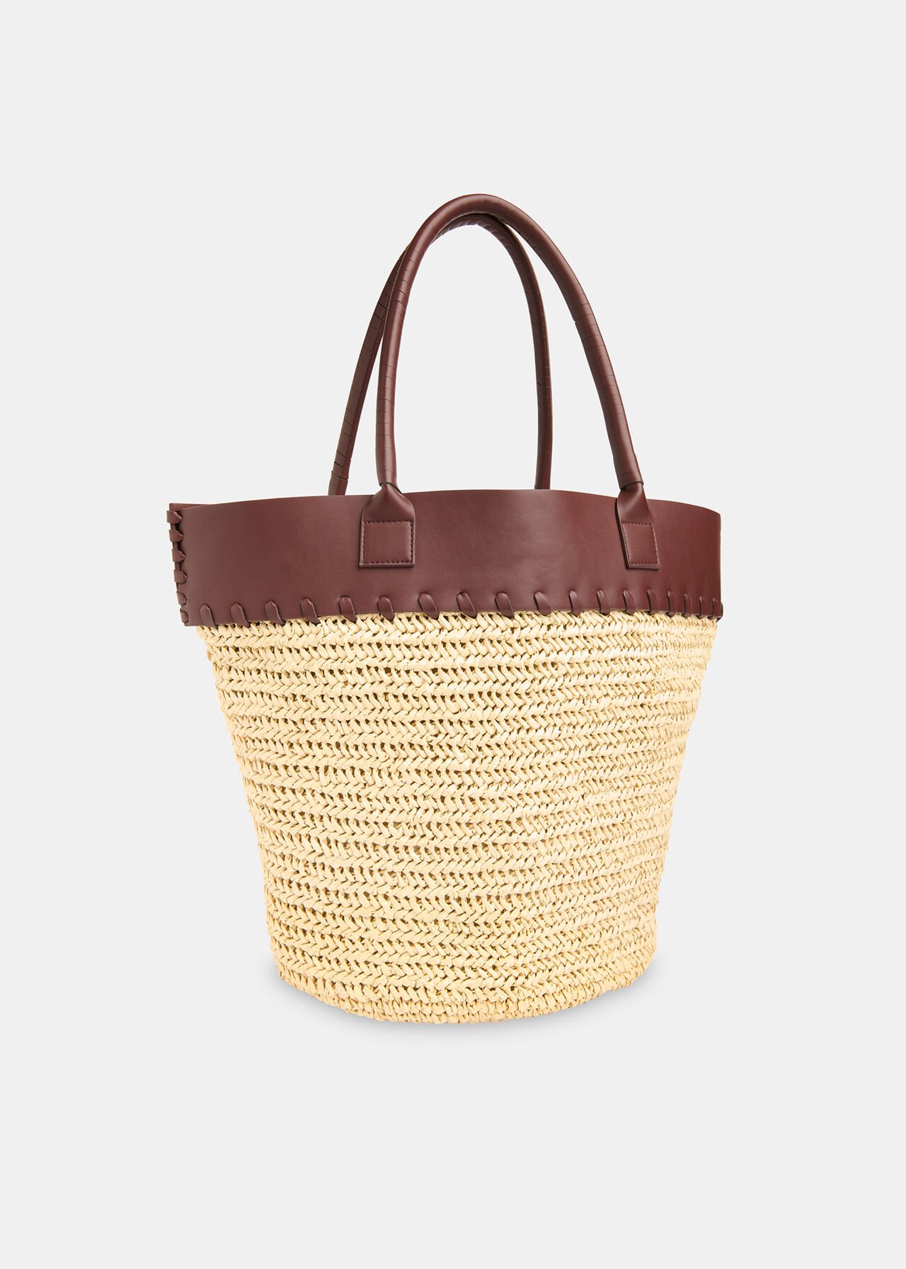 Whistle, neutral Ruhi tie tote bag