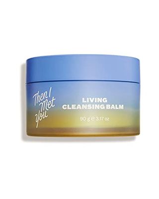 Then I Met You Living Cleansing Balm, Oil Cleanser for Face 
Makeup Remover With Grape Seed, Olive 
Seaberry Oil, Vegan 
Clean Skincare, 3.17 Oz