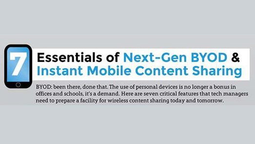 INFOGRAPHIC: 7 Essentials of Next-Gen BYOD &amp; Instant Mobile Content Sharing