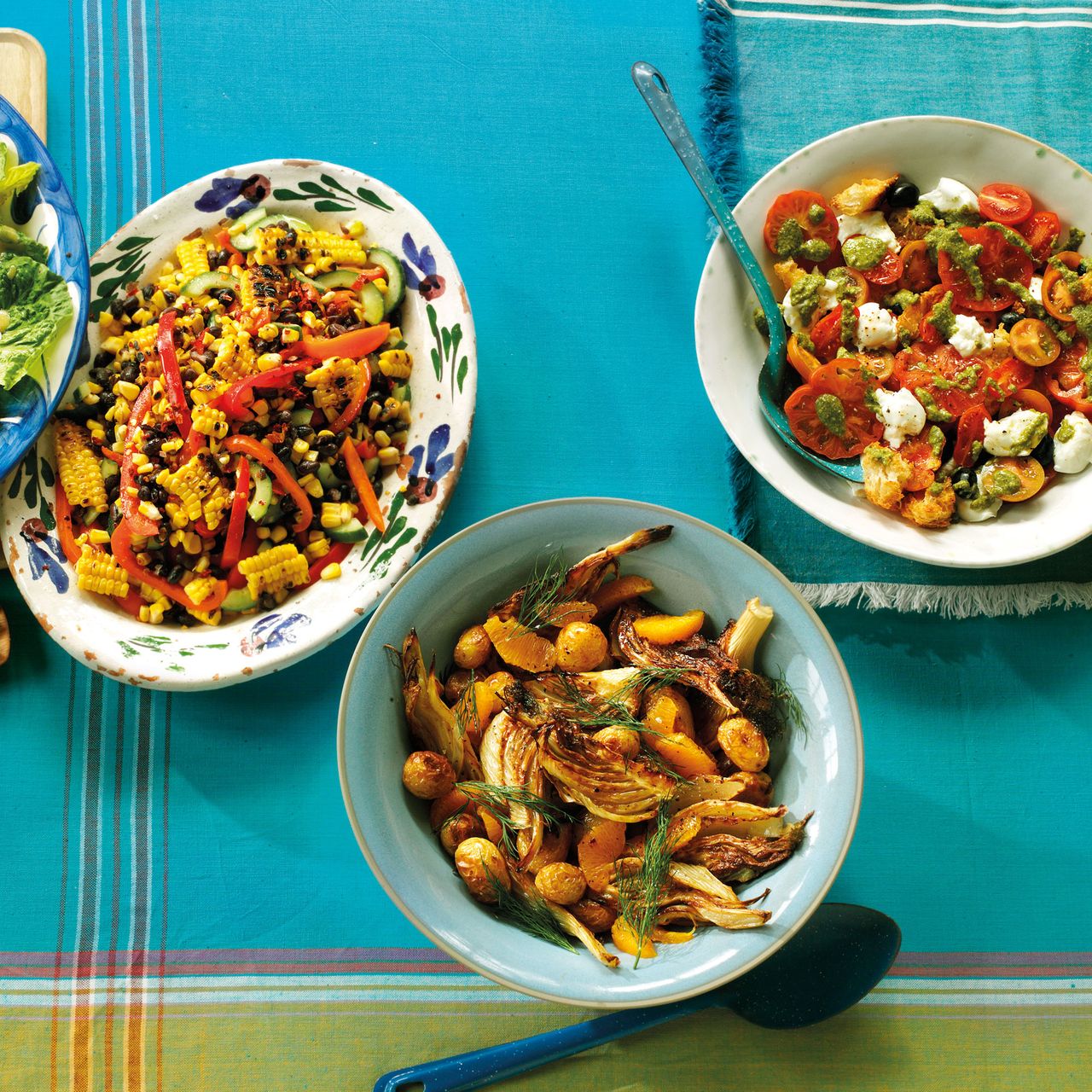 Tomato-Pesto-avocado-Salad-summer salads-woman and home