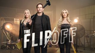 Heather Rae El Moussa, Tarek El Moussa, and Christina Haack for HGTV's The Flip Off