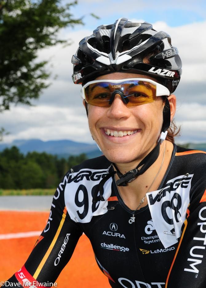 Crystal Anthony (Optum Pro Cycling) is making her debut for her new team