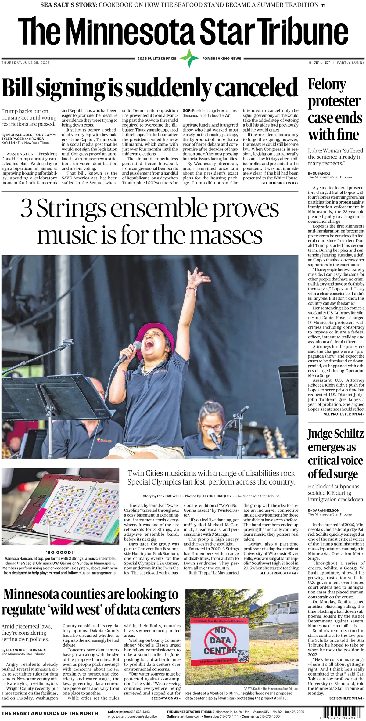 The Minnesota Star Tribune