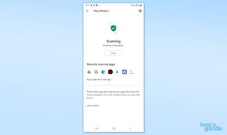 Google Play Protect app scanning