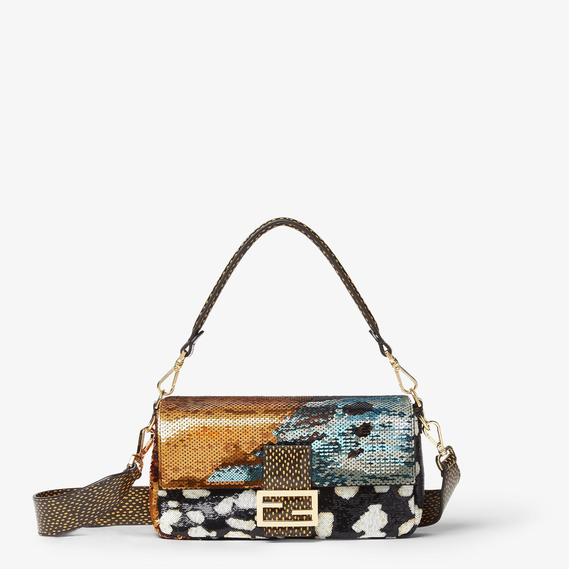 Baguette® Multicolor Night Butterfly Sequin Bag
