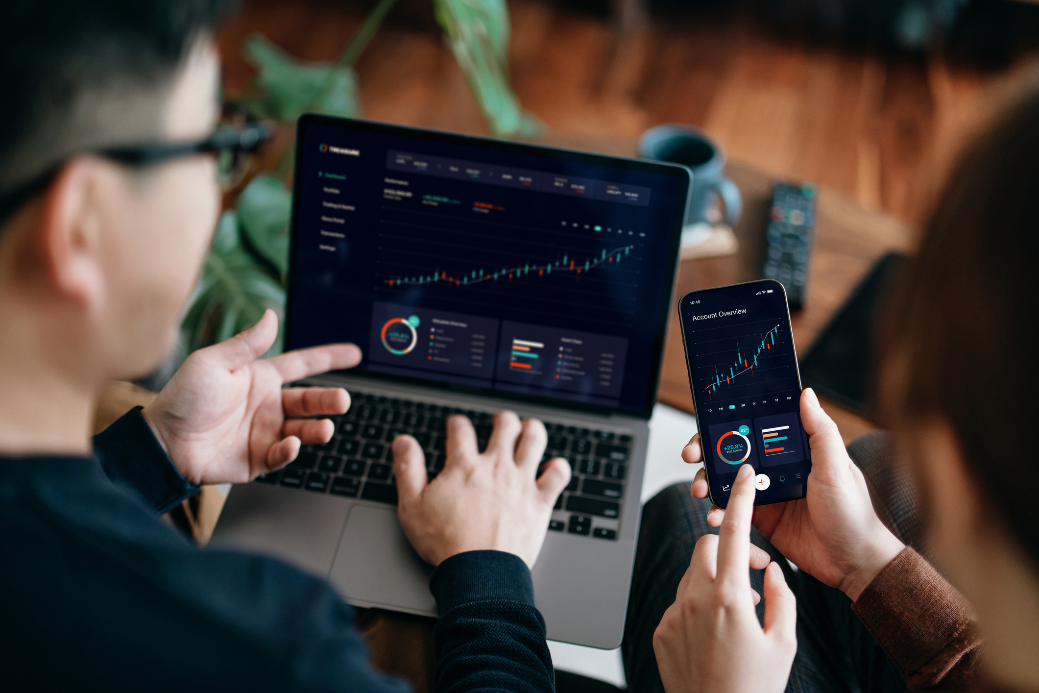 People investing