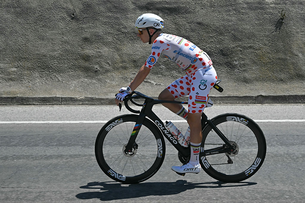 Pogacar riding Colnago Y1Rs