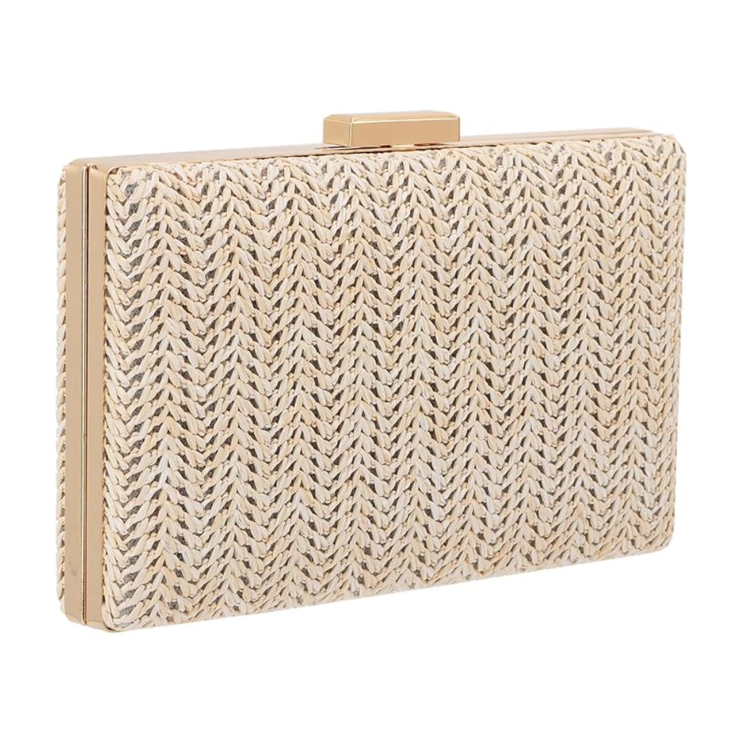 EVEOUT Straw Box Clutch