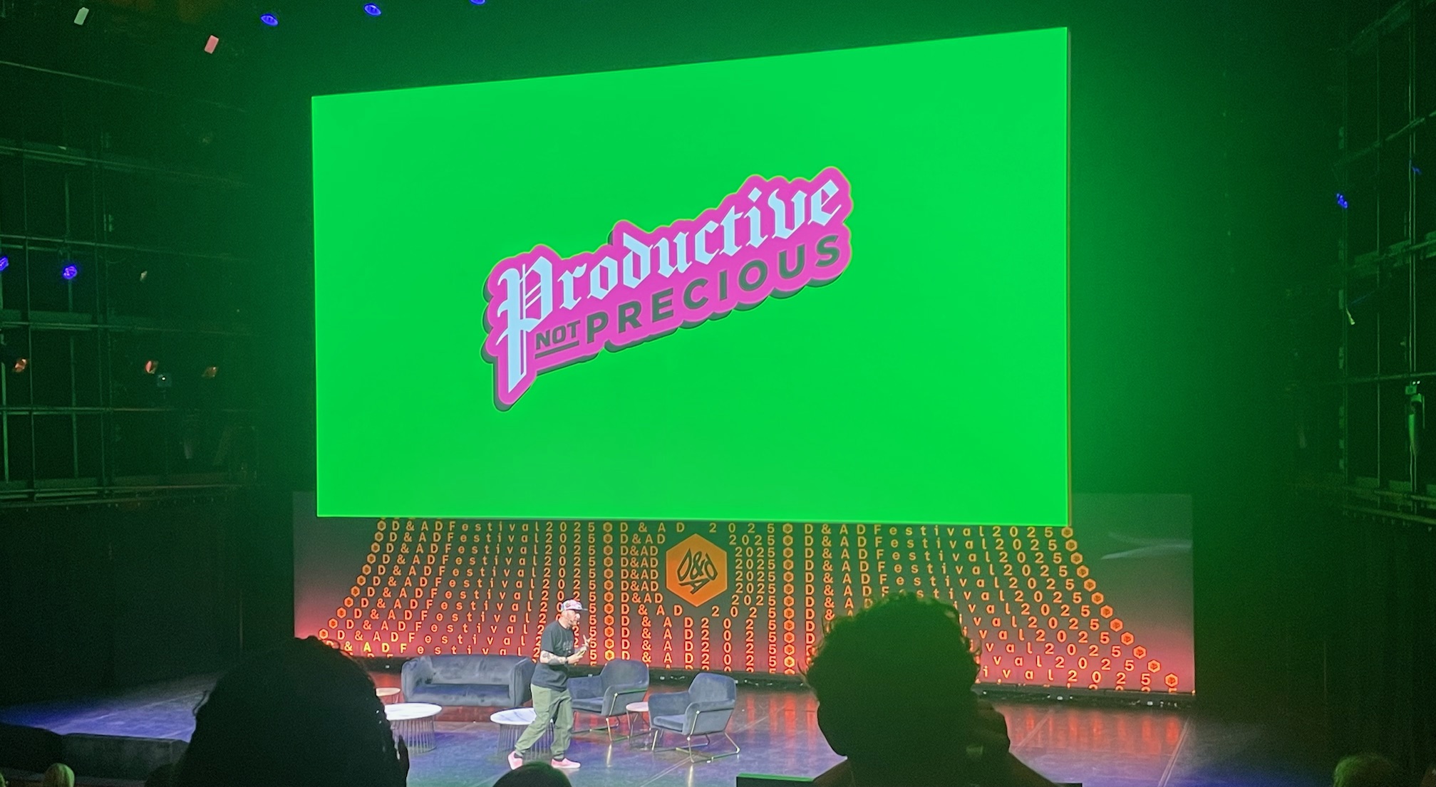 Gavin Strange at D&AD Festival
