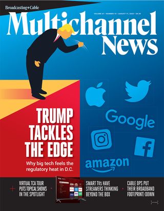 Aug. 17, 2020 cover of Multichannel News
