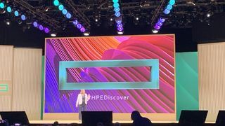 HPE CTO Fidelma Russo on stage at HPE Discover 2023