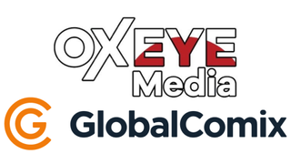 Ox Eye Media and GlobalComix logos