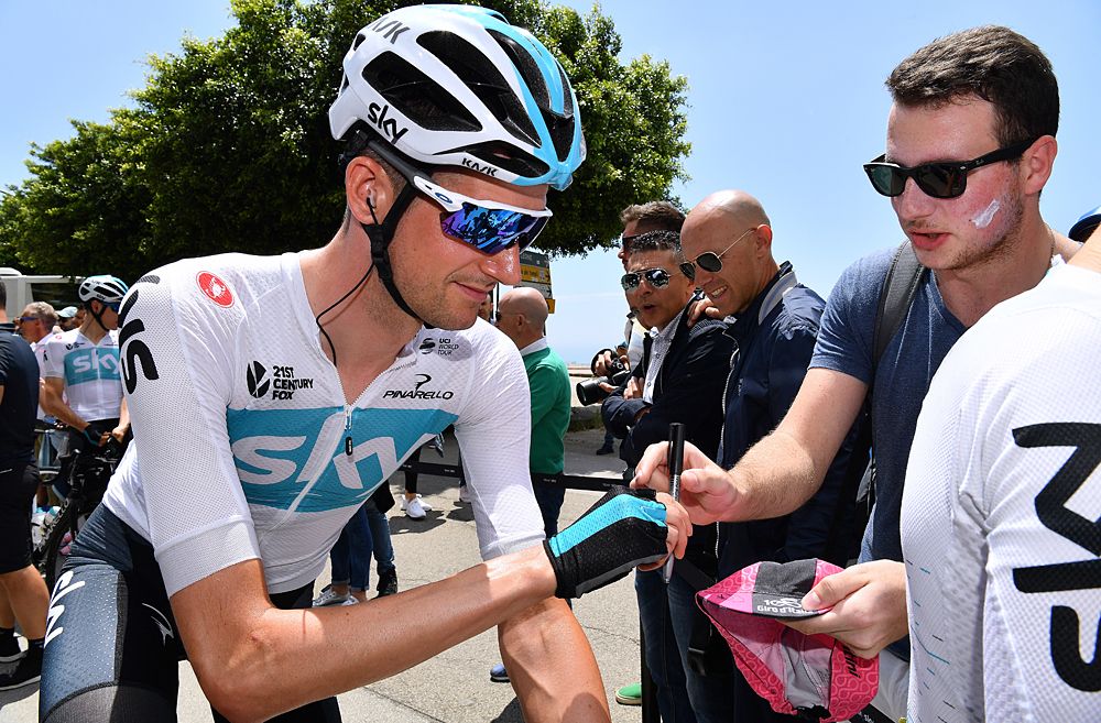 Wout Poels (Team Sky) ahead of stage 5 of the Giro d'Italia