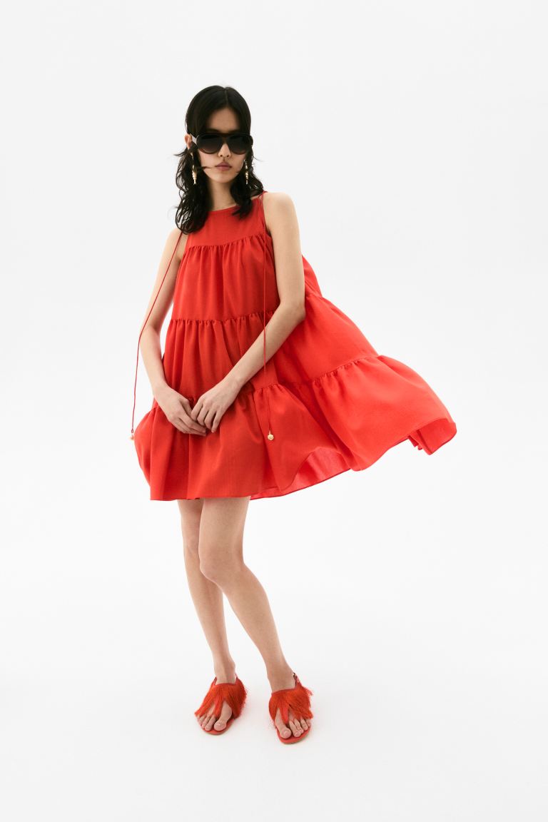 Tiered A-Line Dress
