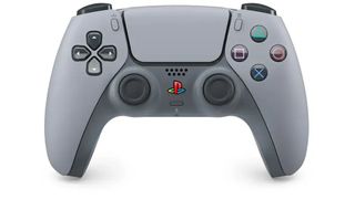 A screenshot of the PS5 Pro DualSense 30th Anniversary Edition on a white background