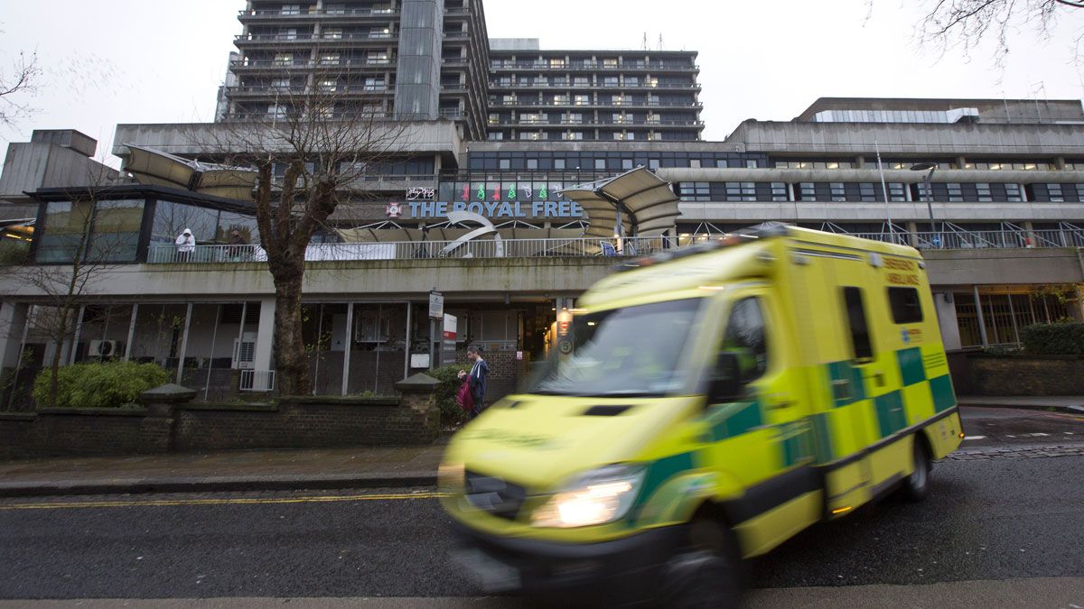 Hospital ambulance