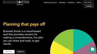 Website screenshot for Business Sorter