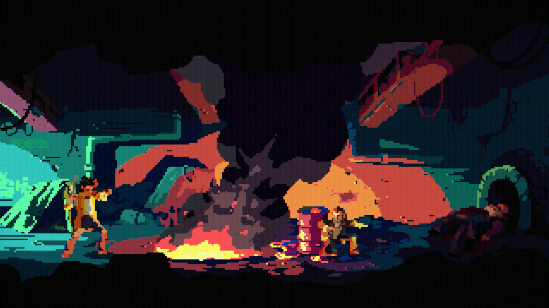 The Drifter; a pixel art adventure game