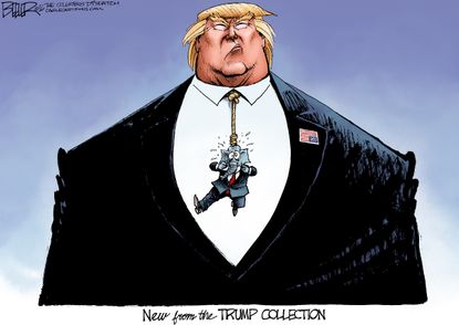 Political Cartoon U.S. Trump GOP 2016