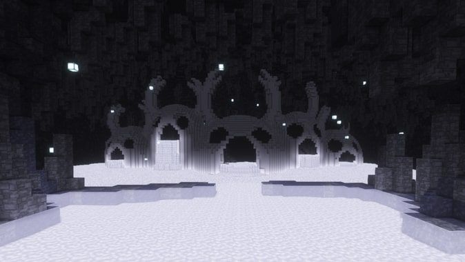 Hollow Knight&#039;s soul pool recreated in Minecraft