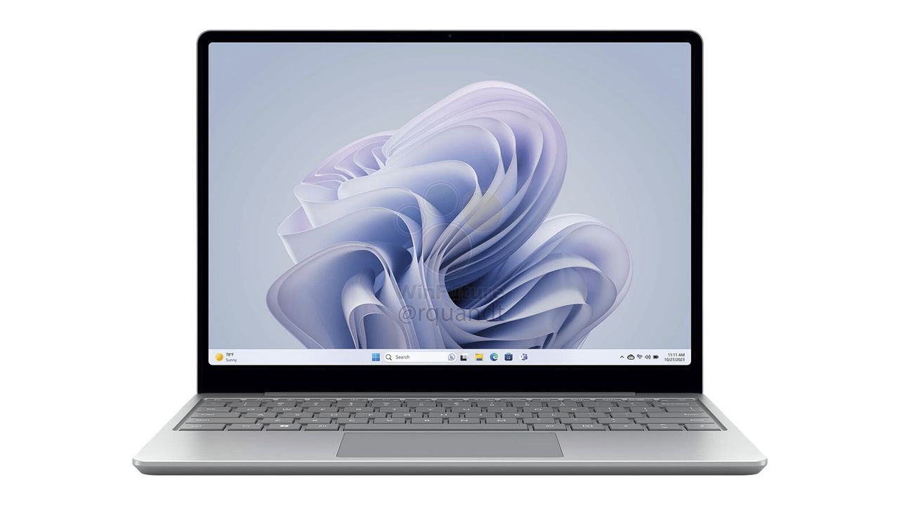 Microsoft Surface Laptop Go 3 leak