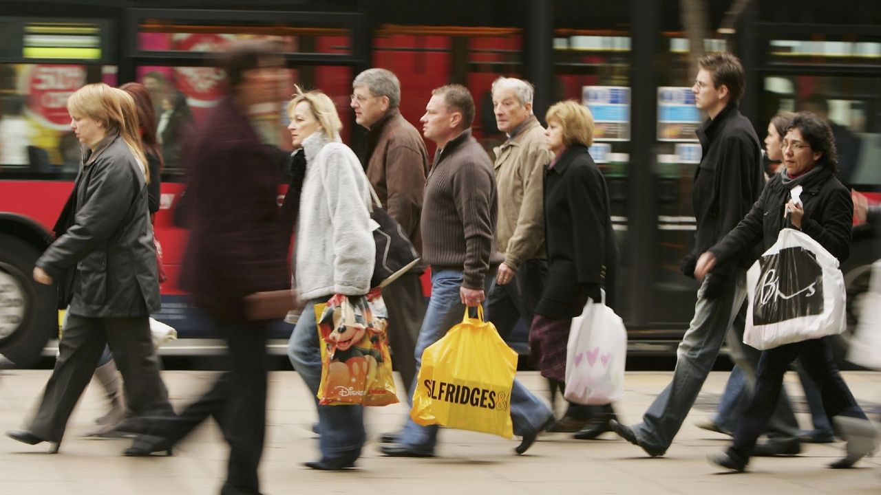 Oxford Street London shopping 