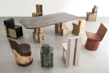 Max Lamb Cardboard furniture