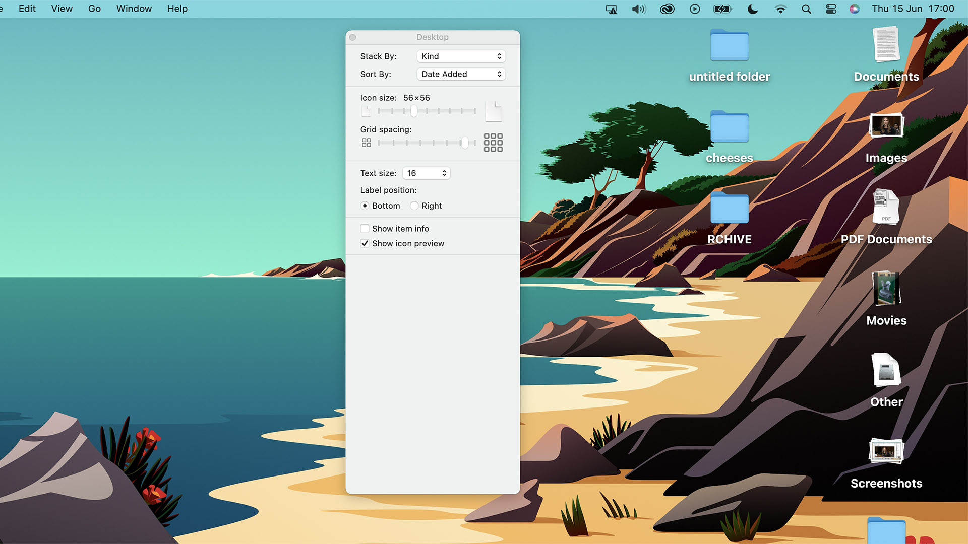 Organize your Mac desktop