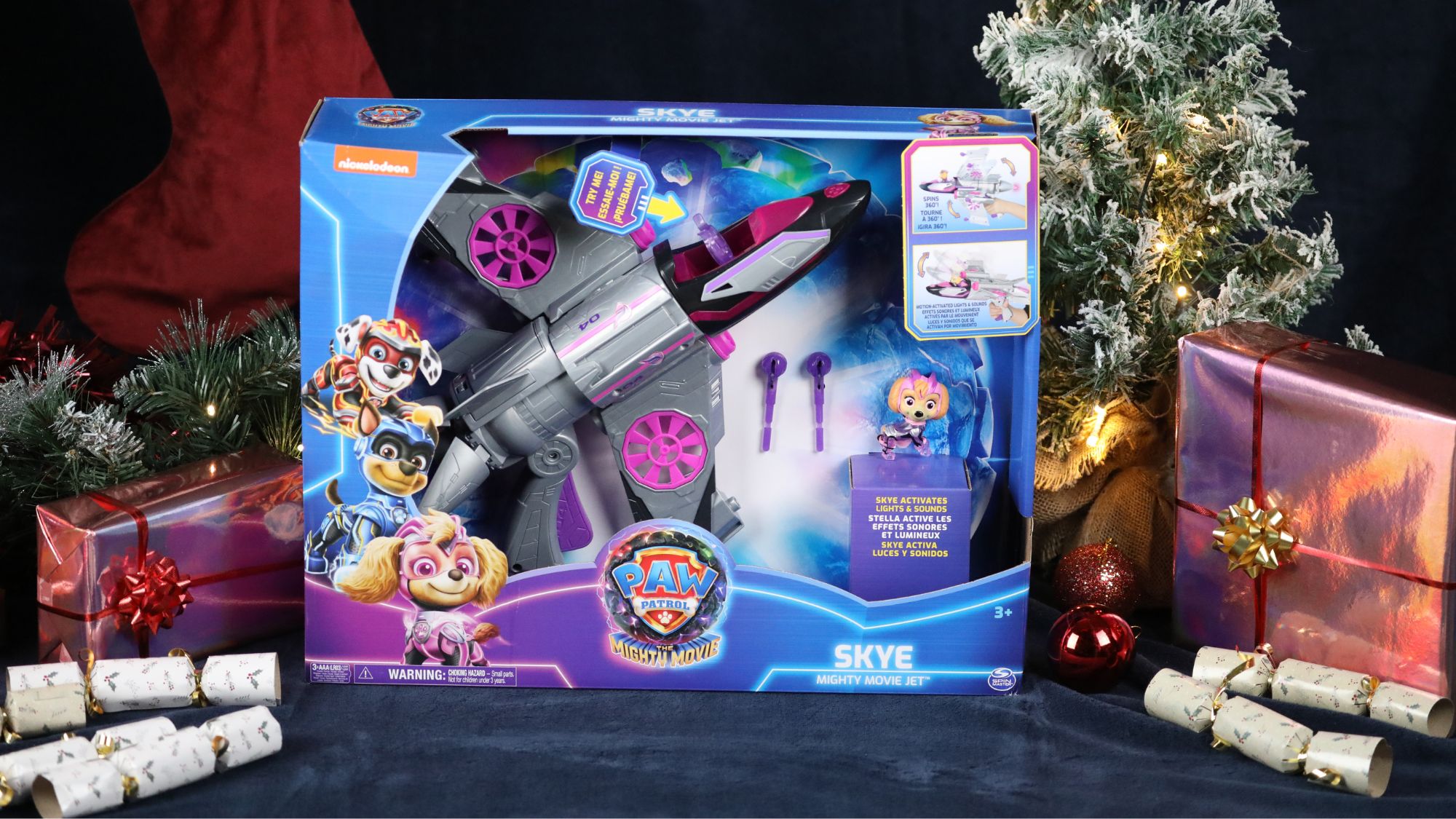 PAW Patrol Mighty Movie – Skye Deluxe Vehicle (Spin Master) £49.99