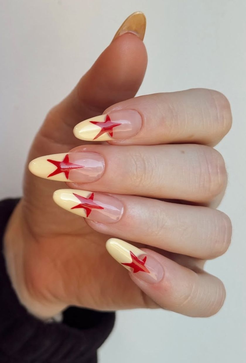 @nailartbyqueenie - Chic Red Nail Designs