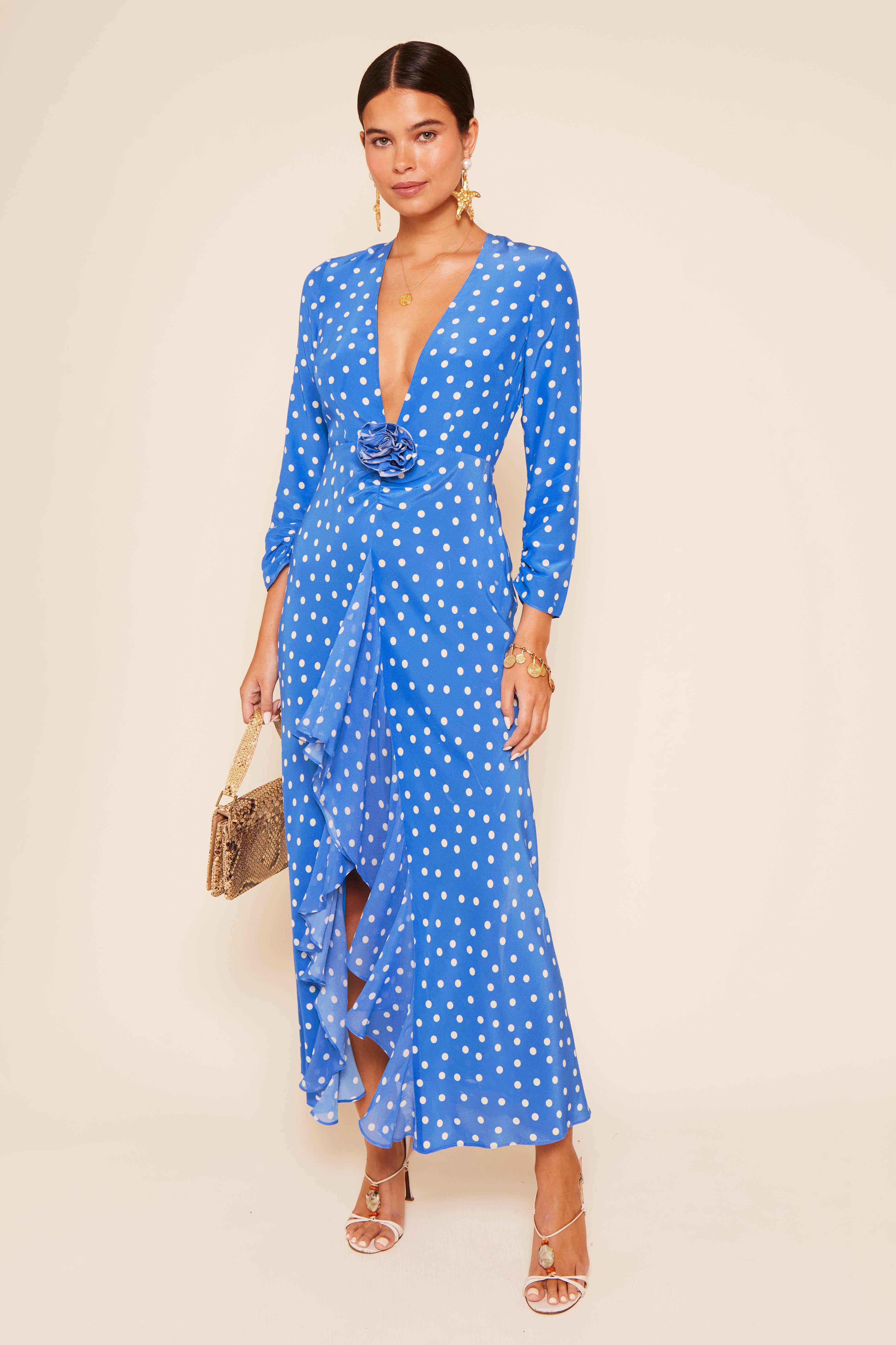 Rose - Bohemia Spot Blue