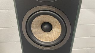 Focal Aria Evo X No3 floorstanding speakers detail of bass unit