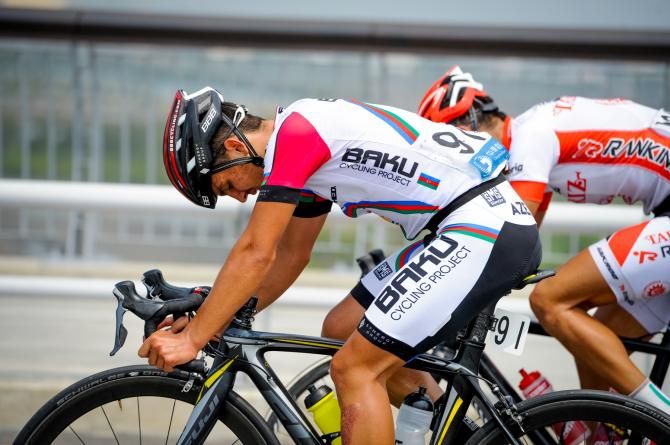 Azeri champion Samir Jabrayilov (Synergy Baku Cycling Project)