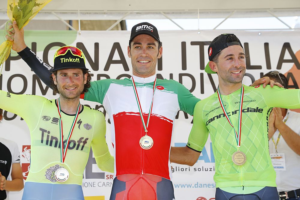 Manuel Quinziato (BMC) wins Italian time trial title 2016