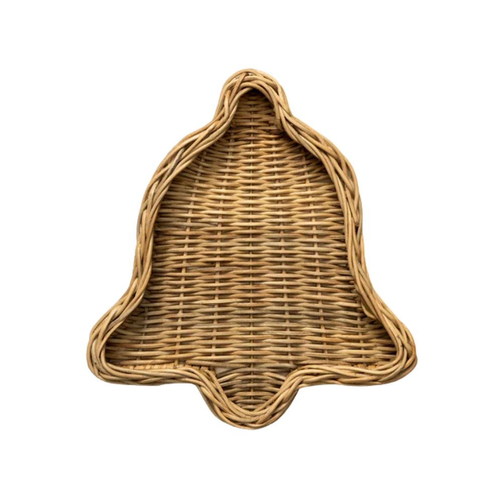 Wicker Bell Tray