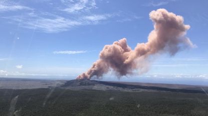 Kilauea volcano Hawaii eruption
