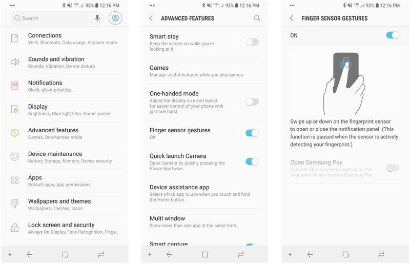 How to enable swipedown notifications on the Galaxy S9 Android Central