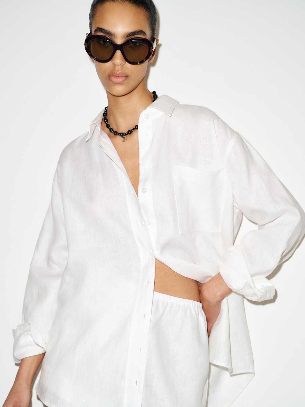 Eli Oversized Linen Shirt