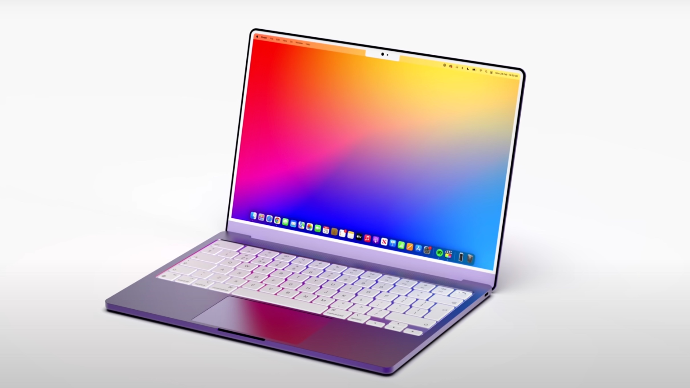 MacBook Air 2022 rendering