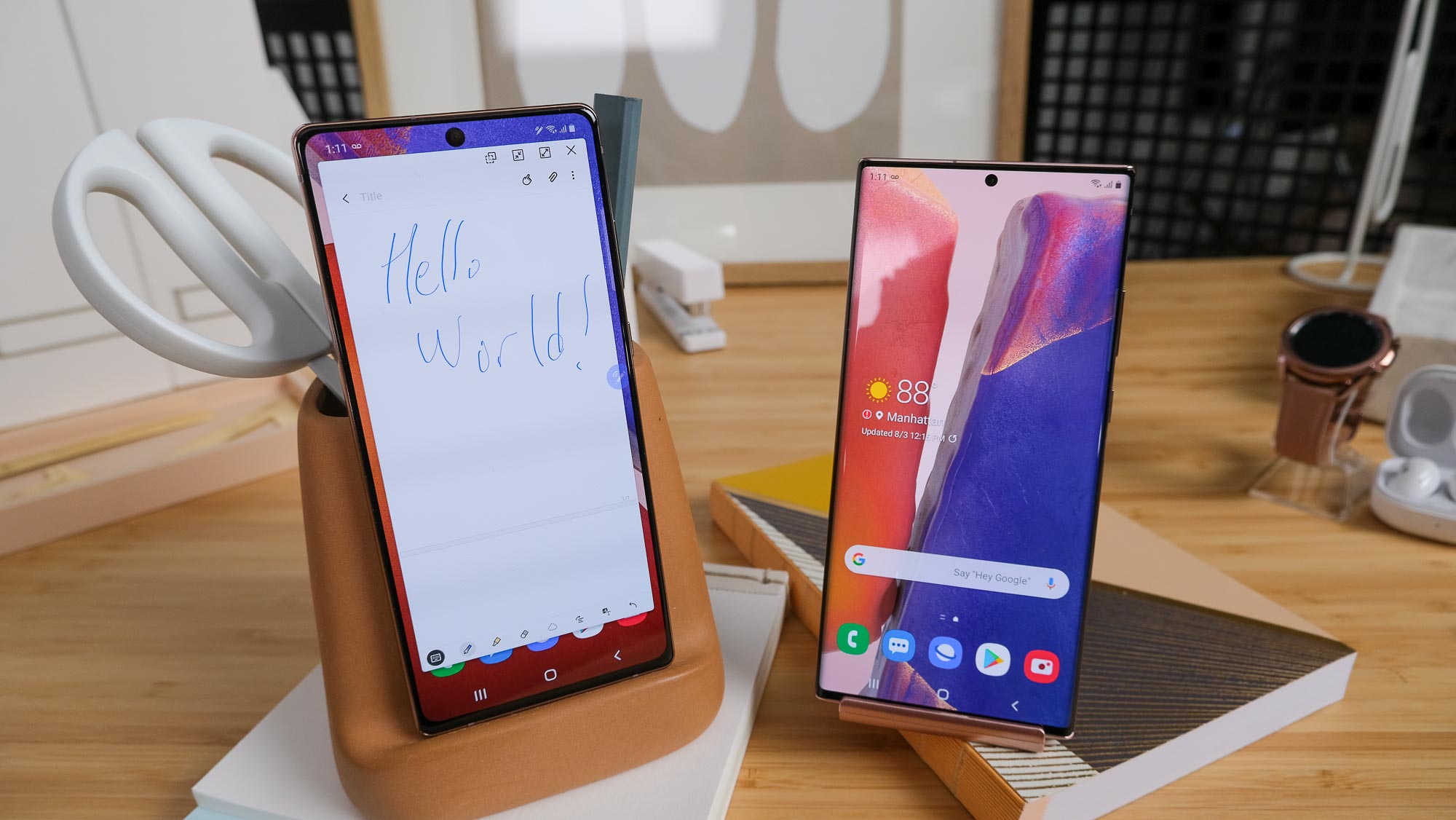 Samsung Galaxy Note 20 vs Galaxy Note 10: What's different