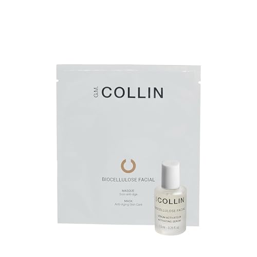 G.m. Collin Biocellulose Facial Mask | Hydrating Sheet Mask | Deep Moisture for a Plump, Youthful Look and Anti-Aging Benefits