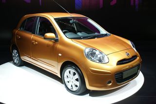 Image of gold Nissan Micra